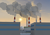 Power Plant ｜ Thermal Power ｜ Equipment-Industrial Image Free Illustration