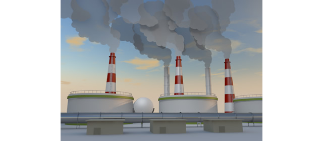 Power Plant ｜ Thermal Power ｜ Equipment-Production / Illustration / Industry / Photo / Image / Photo / Free Material