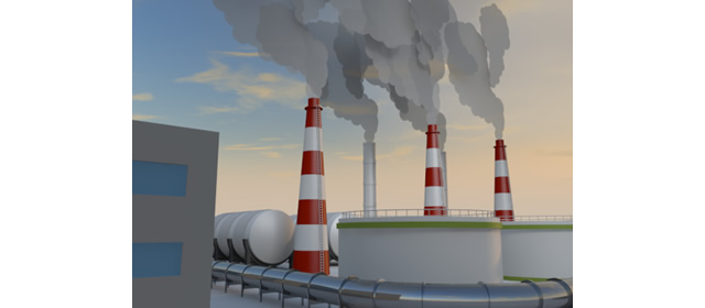 Thermal Power Plant-Production / Illustration / Industry / Photo / Image / Photo / Free Material