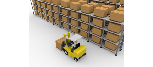 Carrying Luggage-Forklift-Production / Illustration / Industry / Photo / Image / Photo / Free Material
