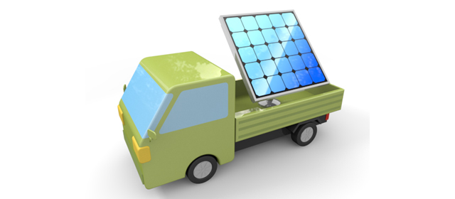 太陽光パネル｜移動｜運ぶ | 環境・自然・エネルギー・災害素材 - エネルギー / 地球 / 自然 / 環境 / 写真 / イラスト / フリー素材 / ダウンロード