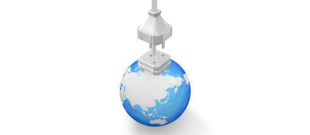 電源オン｜地球素材 | 環境・自然・エネルギー・災害 - エネルギー / 地球 / 自然 / 環境 / 写真 / イラスト / フリー素材 / ダウンロード