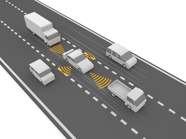 高速道路 | 自動運転 - テクノロジー / 技術開発 / 写真 / 3D / 科学 / イラスト / フォト / 無料 / 機械