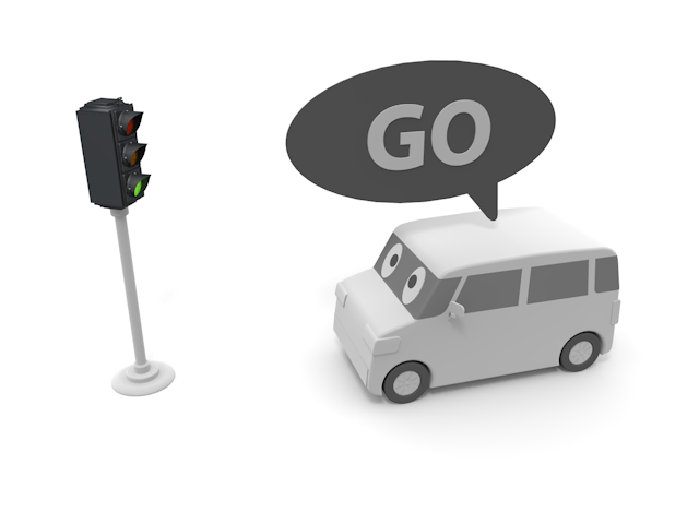 信号 | 進む | 自動運転 - テクノロジー / 技術開発 / 写真 / 3D / 科学 / イラスト / フォト / 無料 / 機械