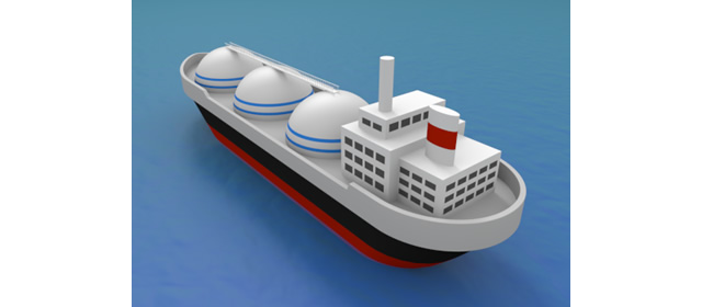 Large Ship ｜ Tanker-Production / Illustration / Industry / Photo / Image / Photo / Free Material