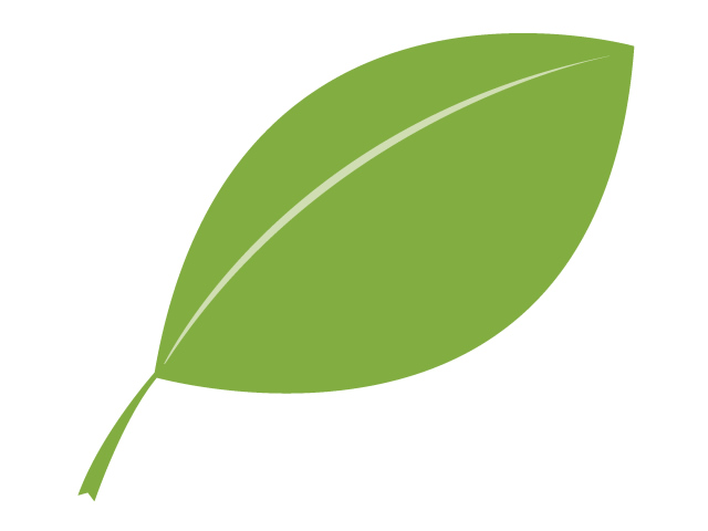 葉 | 緑 - 汚染/工場/環境/地球/自然/きれい/イラスト/無料/クリップアート