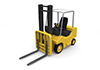 Work / Forklift-Industrial Image Free Illustration