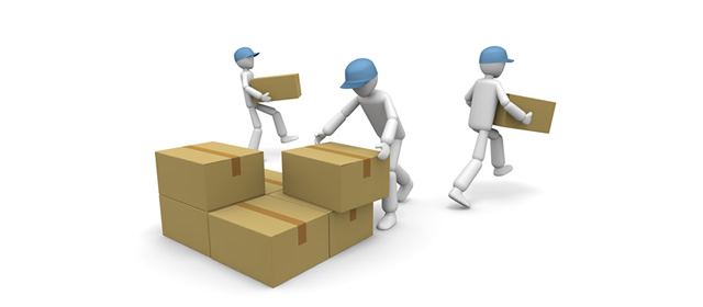 Deliver / Delivery / Worker / Men / Women / Business / Luggage-Production / Illustration / Industry / Photo / Image / Photo / Free Material