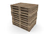 Luggage stand / wood / pallet-Industrial image free illustration