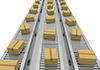 Belt Conveyor / Luggage / Delivery / Sorting-Industrial Image Free Illustration