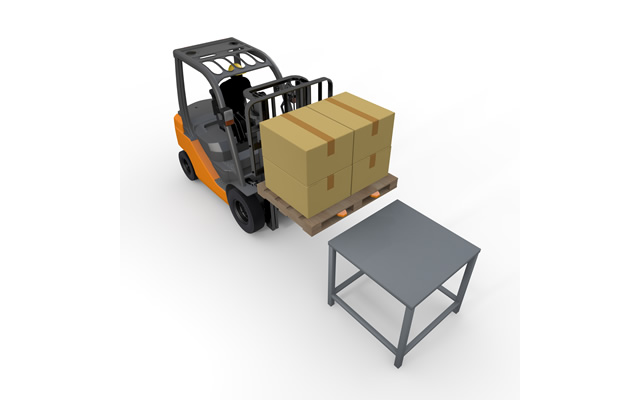 Forklift / License / Operator / Worker / Shipping / Shipping-Production / Illustration / Industry / Photo / Image / Photo / Free Material