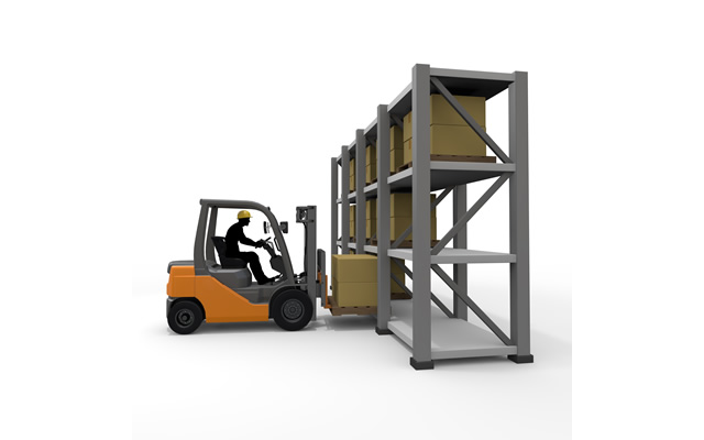 Inventory / Hard work / Display stand / Technology / Shelf / Dispatched labor / Loading platform / Heavy truck-Production / Illustration / Industry / Photo / Image / Photo / Free material