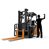 Machine / Labor / Forklift-Industrial Image Free Illustration