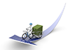 Bicycle Delivery-Industrial Image Free Illustrations