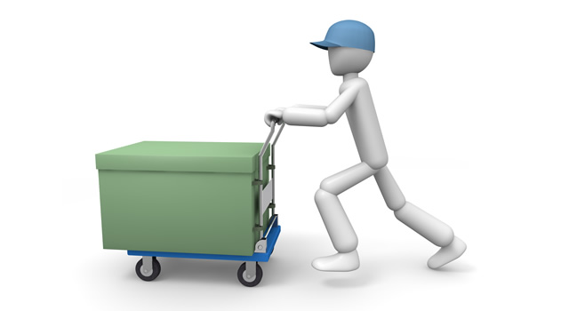 Delivery Staff / Luggage-Production / Illustration / Industry / Photo / Image / Photo / Free Material