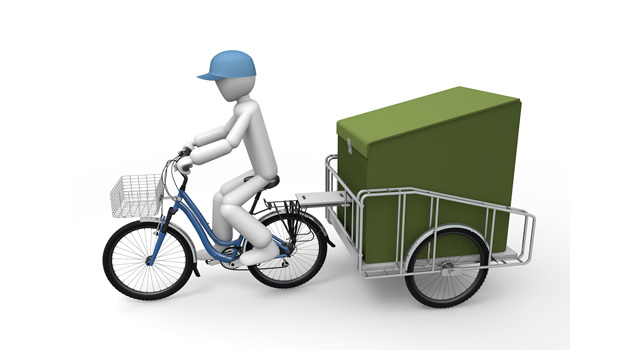 Shipping / Bicycle-Production / Illustration / Industry / Photo / Image / Photo / Free Material
