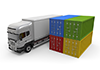 Container / Vehicle-Industrial Image Free Illustration