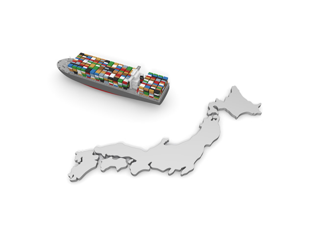 Japan / Cargo Ship-Production / Illustration / Industry / Photo / Image / Photo / Free Material