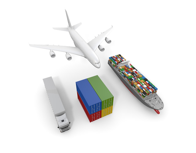 Container / Trade / Airplane / Commodity-Production / Illustration / Industry / Photo / Image / Photo / Free Material