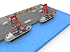 Transportation ｜ Trade ｜ Tanker-Industrial Image Free Illustration