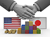 USA ｜ Trade ｜ Business negotiations-Industrial image Free illustration