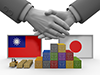 Taiwan ｜ Trade ｜ Business negotiations-Industrial image Free illustration