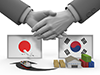 Korea ｜ Import ｜ Trade ｜ Business negotiations-Industrial image Free illustration