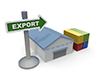 Warehouse importer exporter-industrial image free illustration