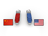 アメリカ貿易船　中国貿易船 - 産業イメージ 無料イラスト